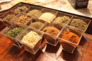 12 herbs & spices in Henry Blake's salt free poultry seasoning 